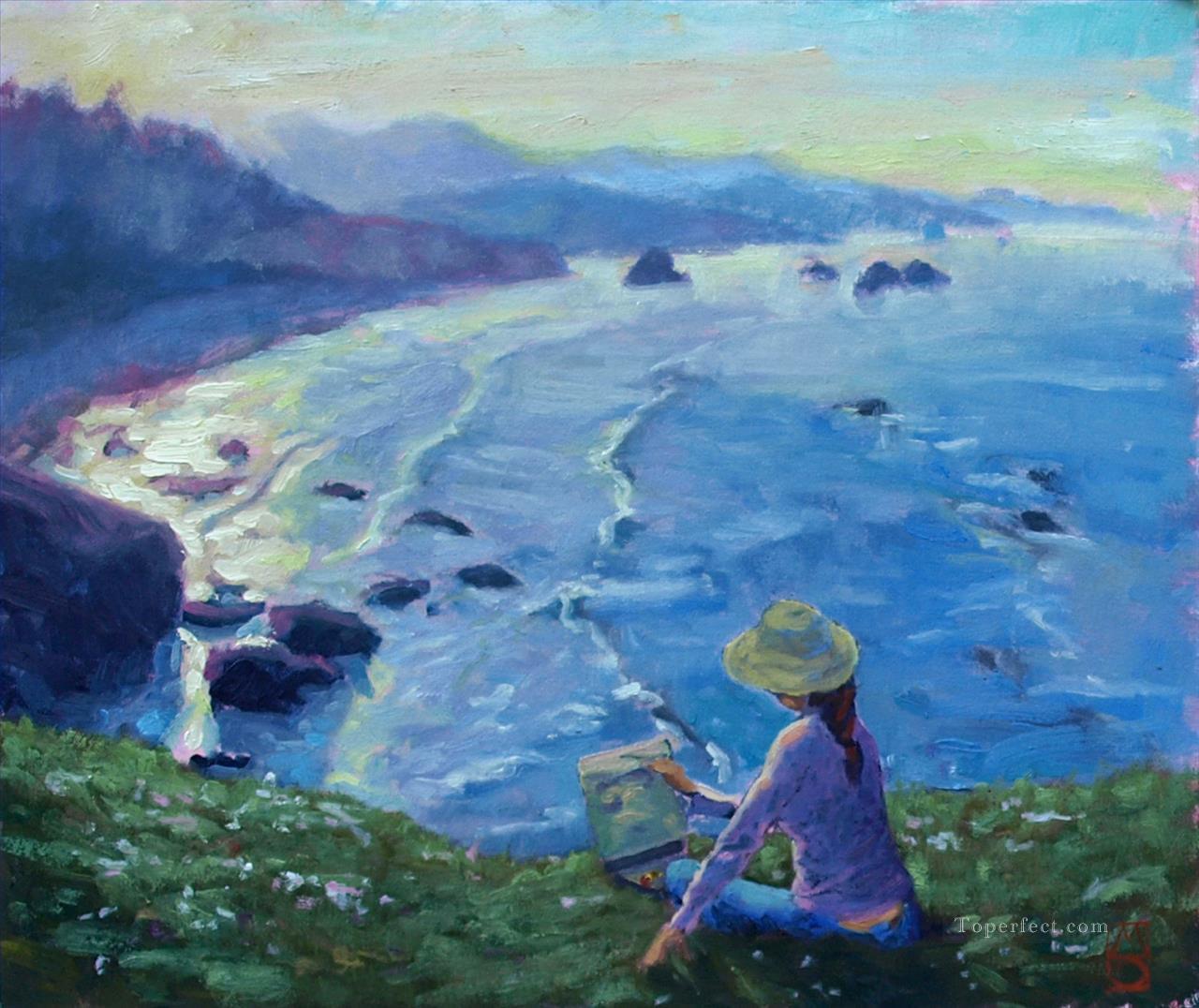 Cresent Beach Oil Paintings
